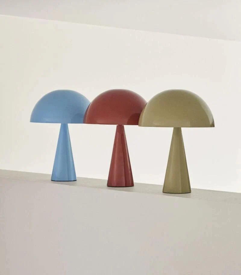 Mush table lamp mini - sand/red - Urban Nest