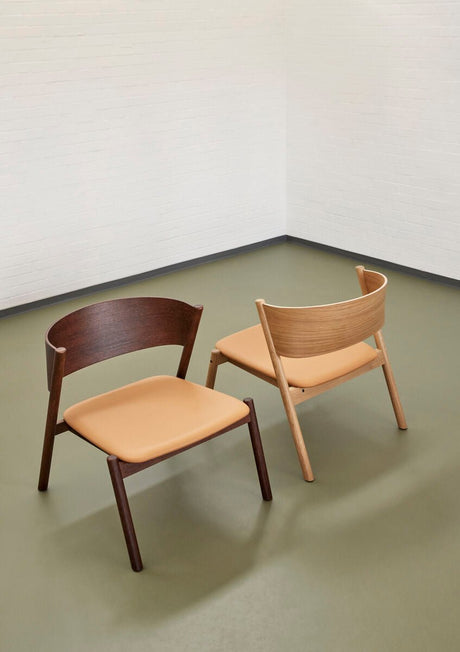 Oblique Lounge Chair Seat - Dark Brown - Urban Nest