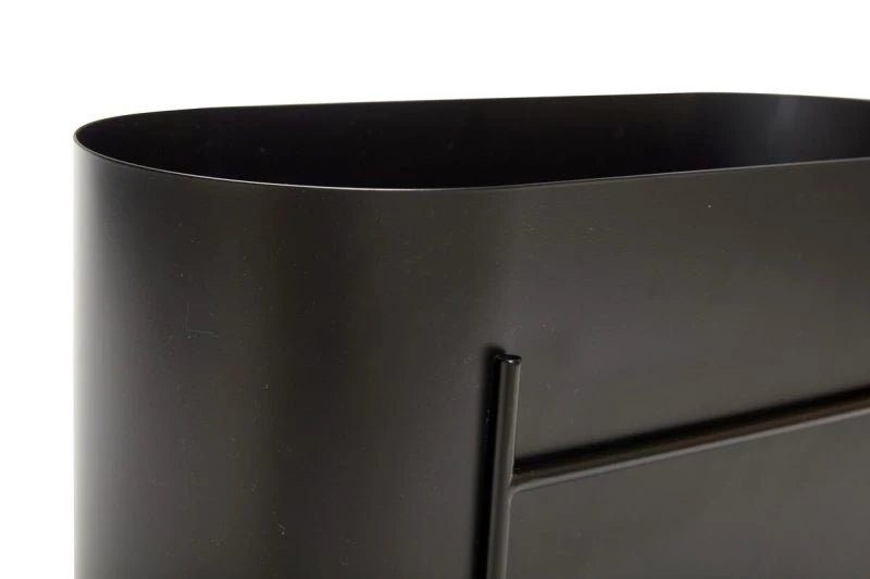 Oblong planter - black - Urban Nest
