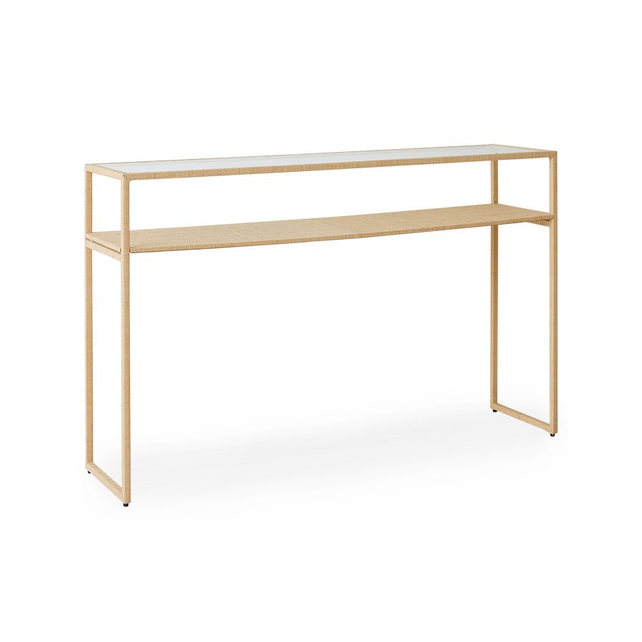 Raffia display console - Urban Nest