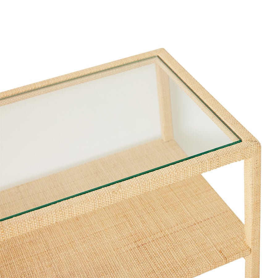 Raffia display console - Urban Nest