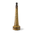 Retro stoneware lamp base - mustard - Urban Nest