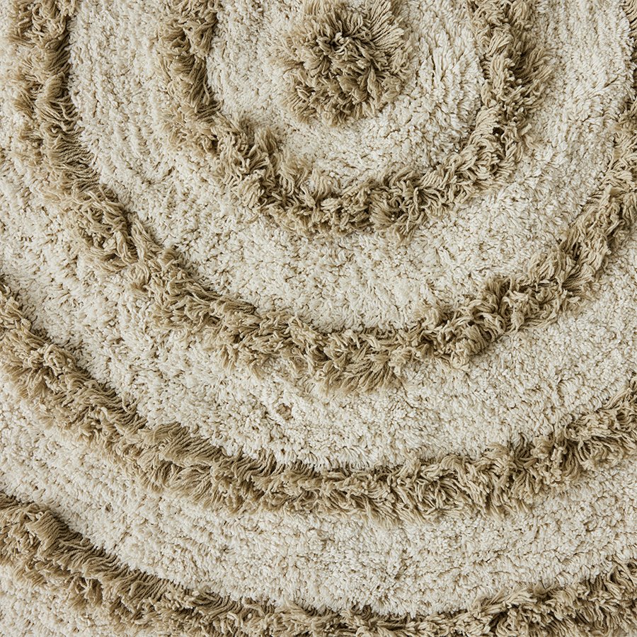 Round bath mat cream - Urban Nest