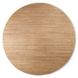 Round woven hemp rug - Urban Nest