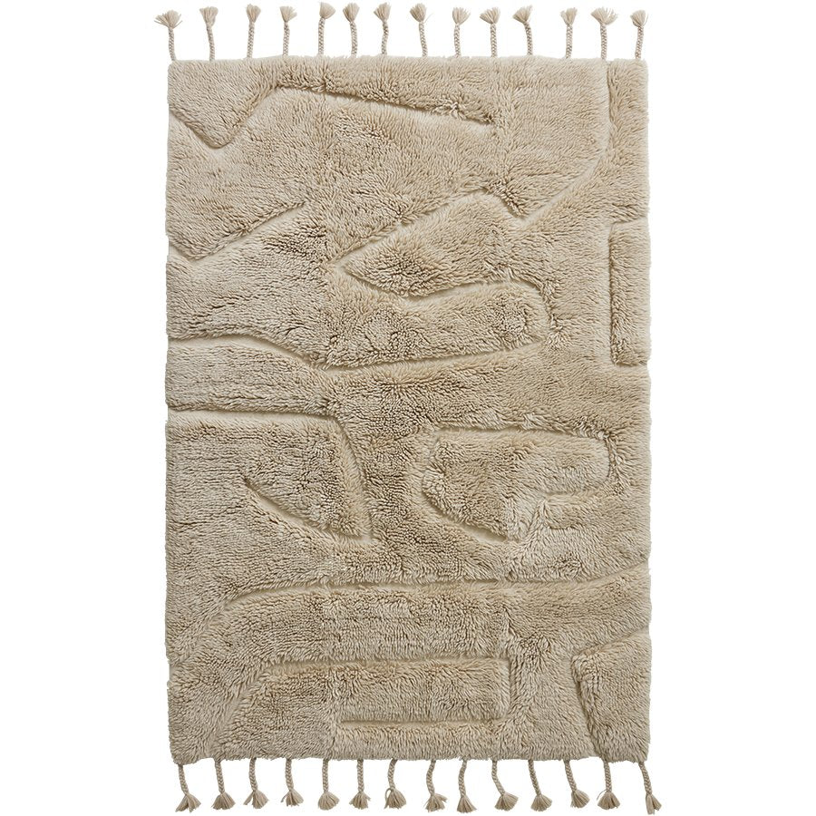 Rug wool limitless - cream - Urban Nest