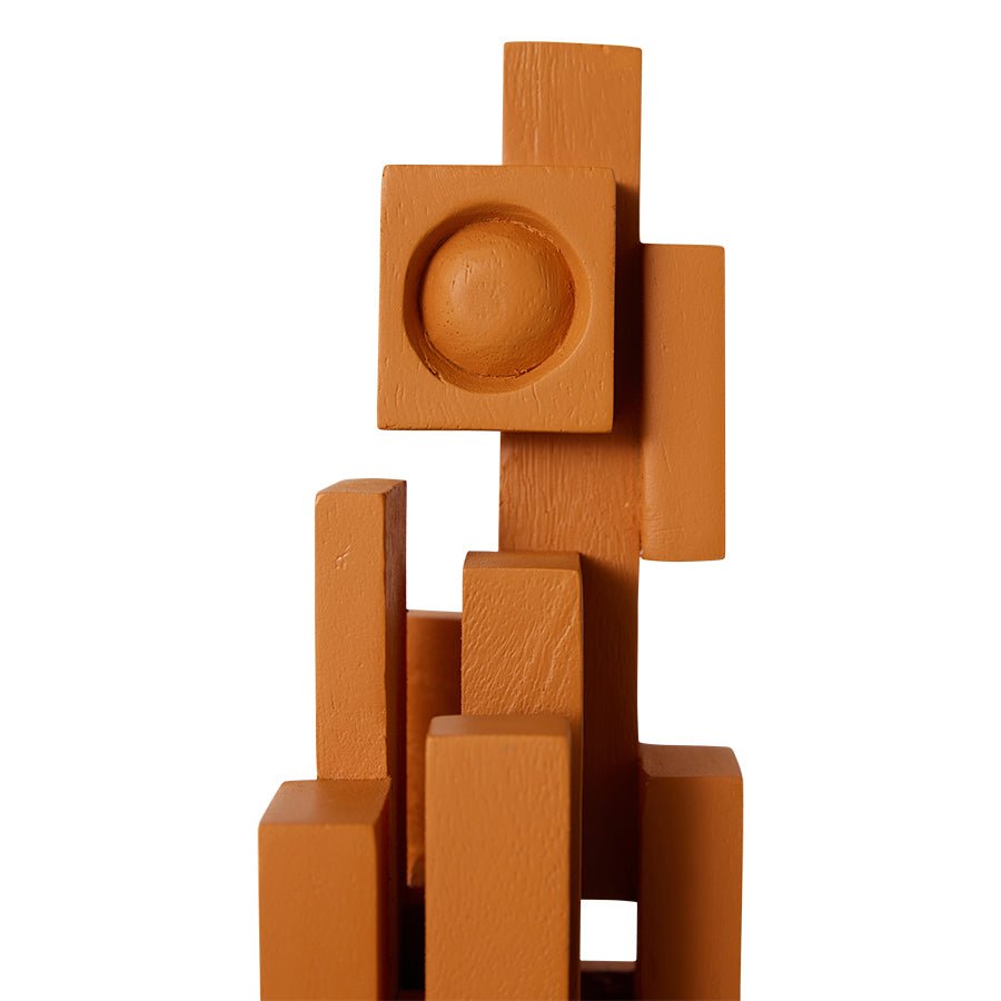Skyline sculpture orange S - Urban Nest