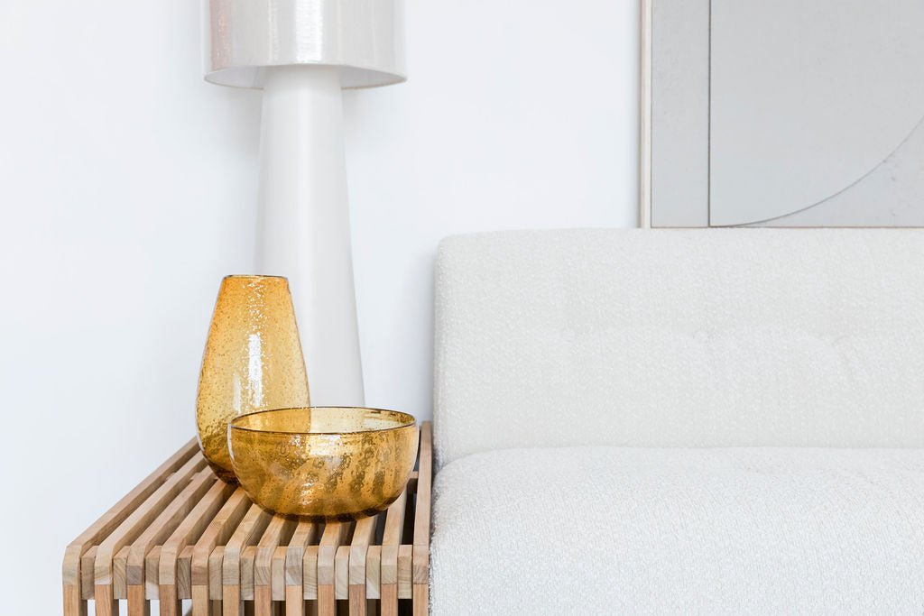 Slatted bench element - teak - Urban Nest