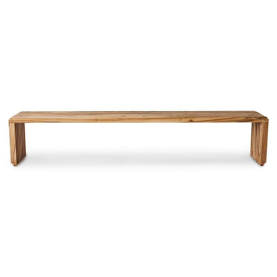 Slatted bench XL - Teak - Urban Nest