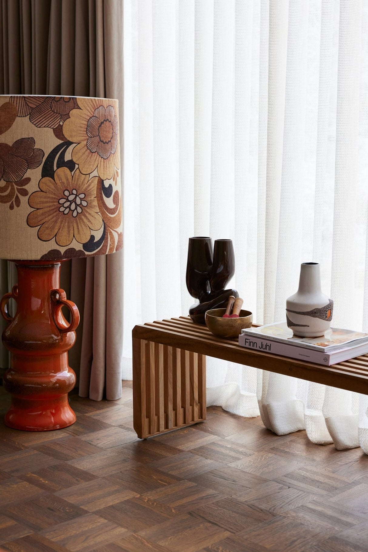 Slatted bench XL - teak - Urban Nest