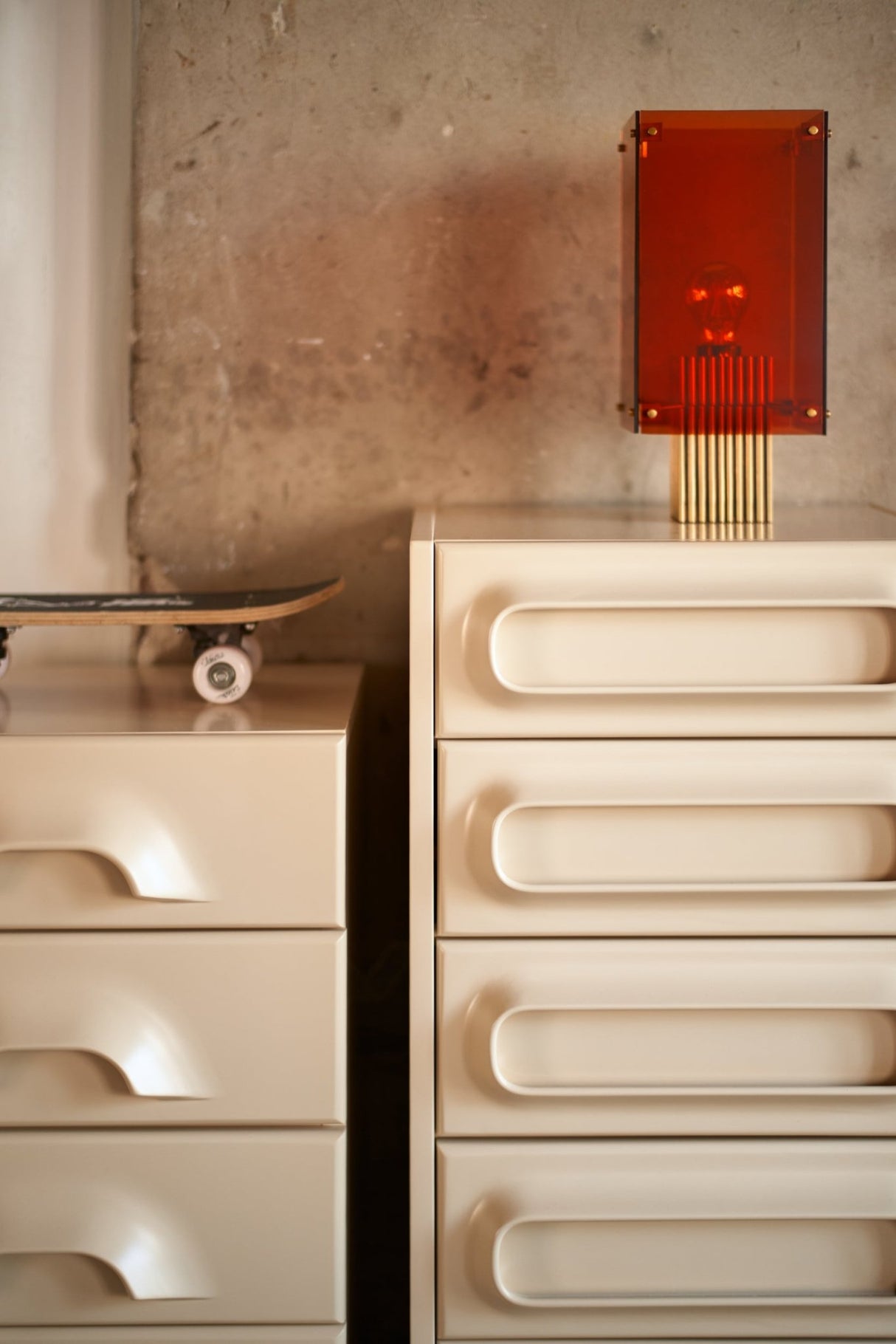 Space drawer cabinet - cream - Urban Nest