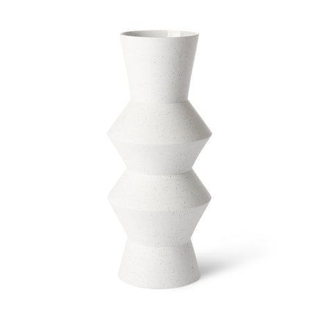 Speckled clay vase - angular L - Urban Nest