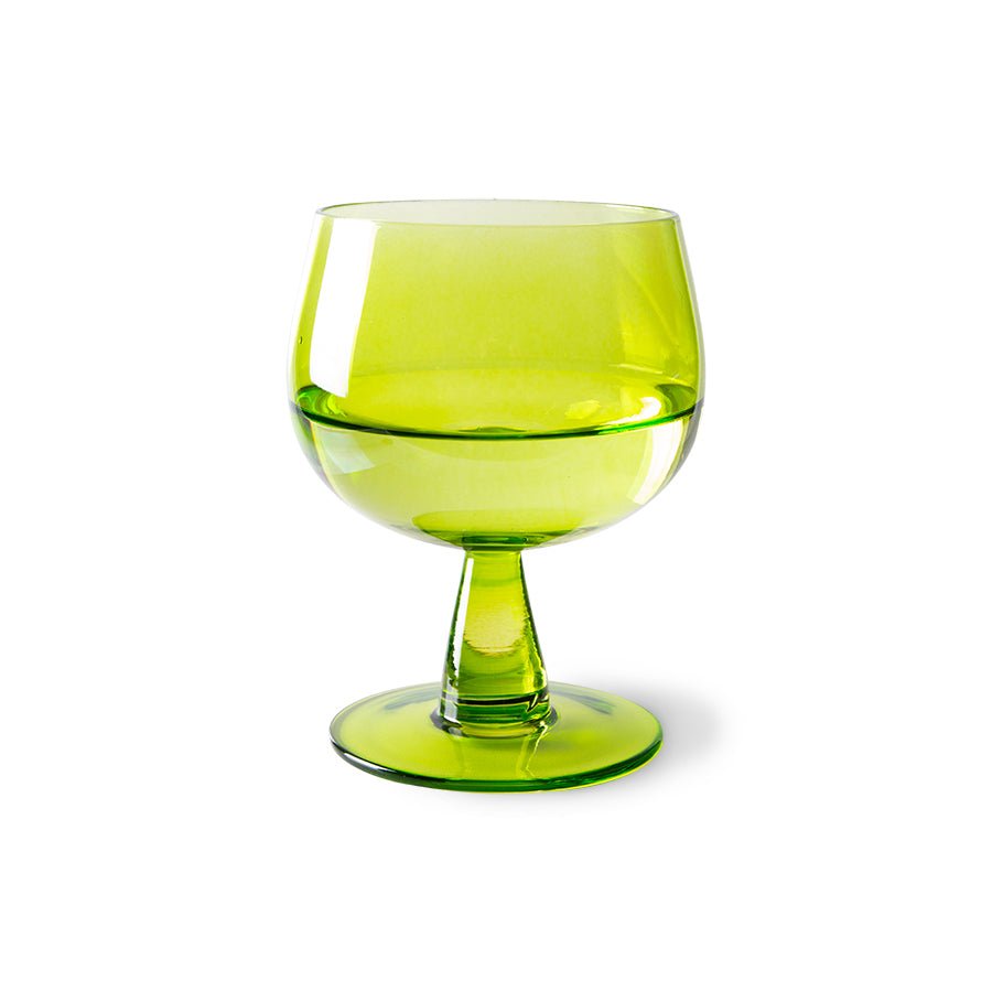 The Emeralds: wine glass - low (set of 4) - Urban Nest