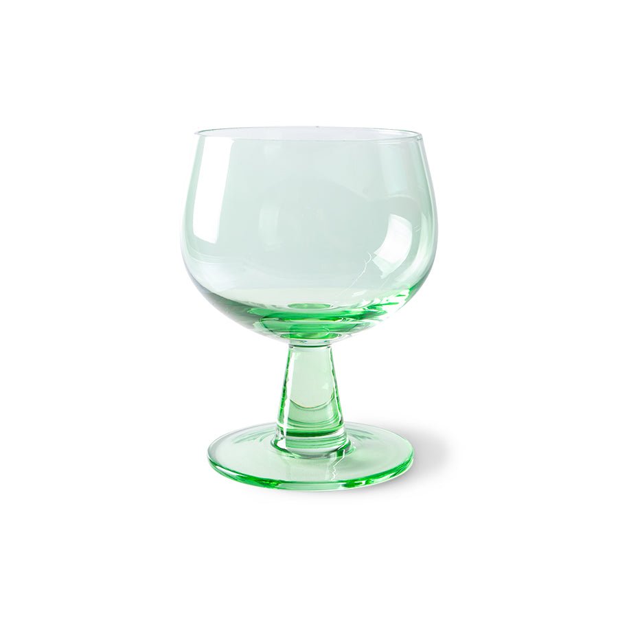 The Emeralds: wine glass - low (set of 4) - Urban Nest