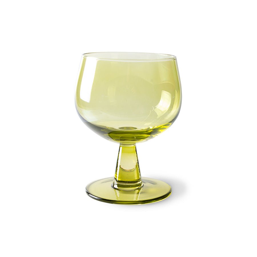 The Emeralds: wine glass - low (set of 4) - Urban Nest