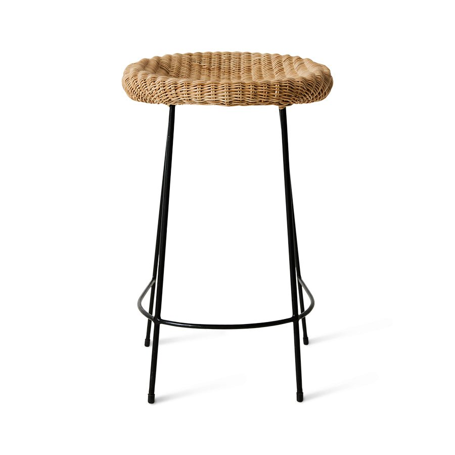 Wicker barstool - Urban Nest