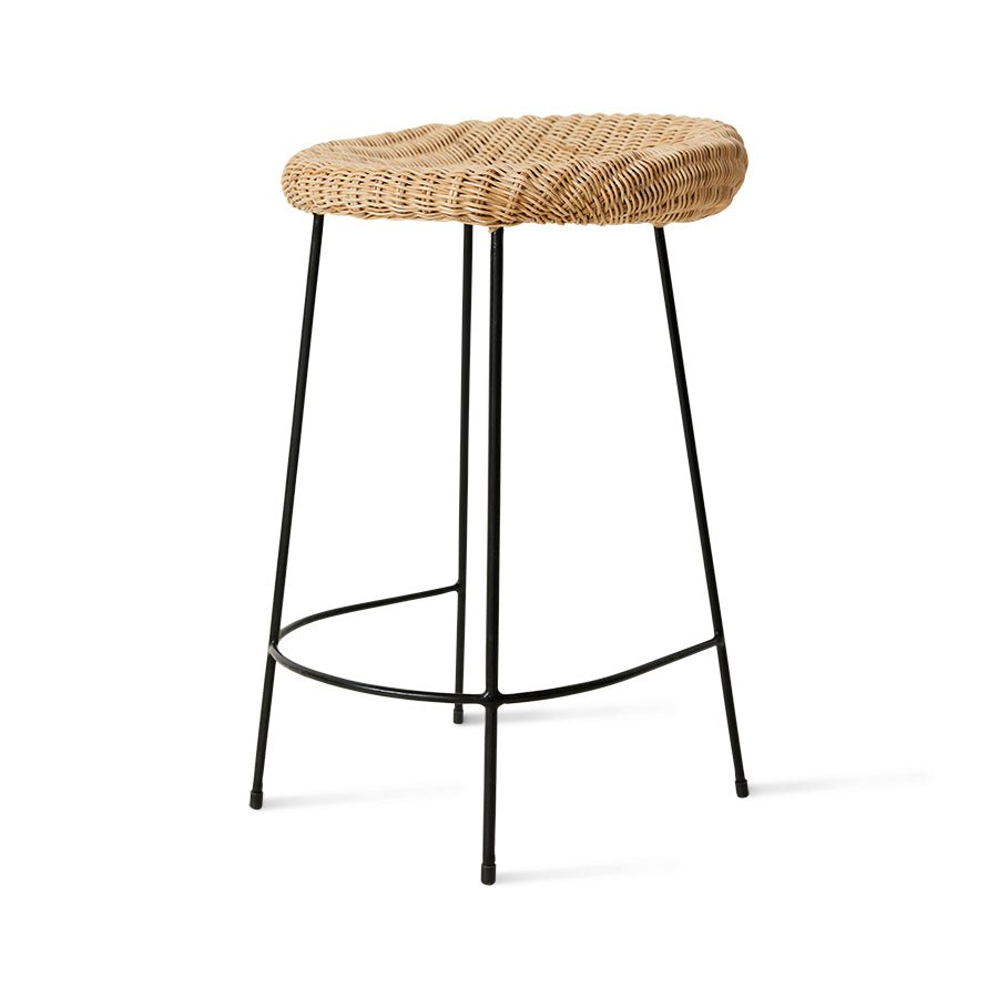 Wicker barstool - Urban Nest