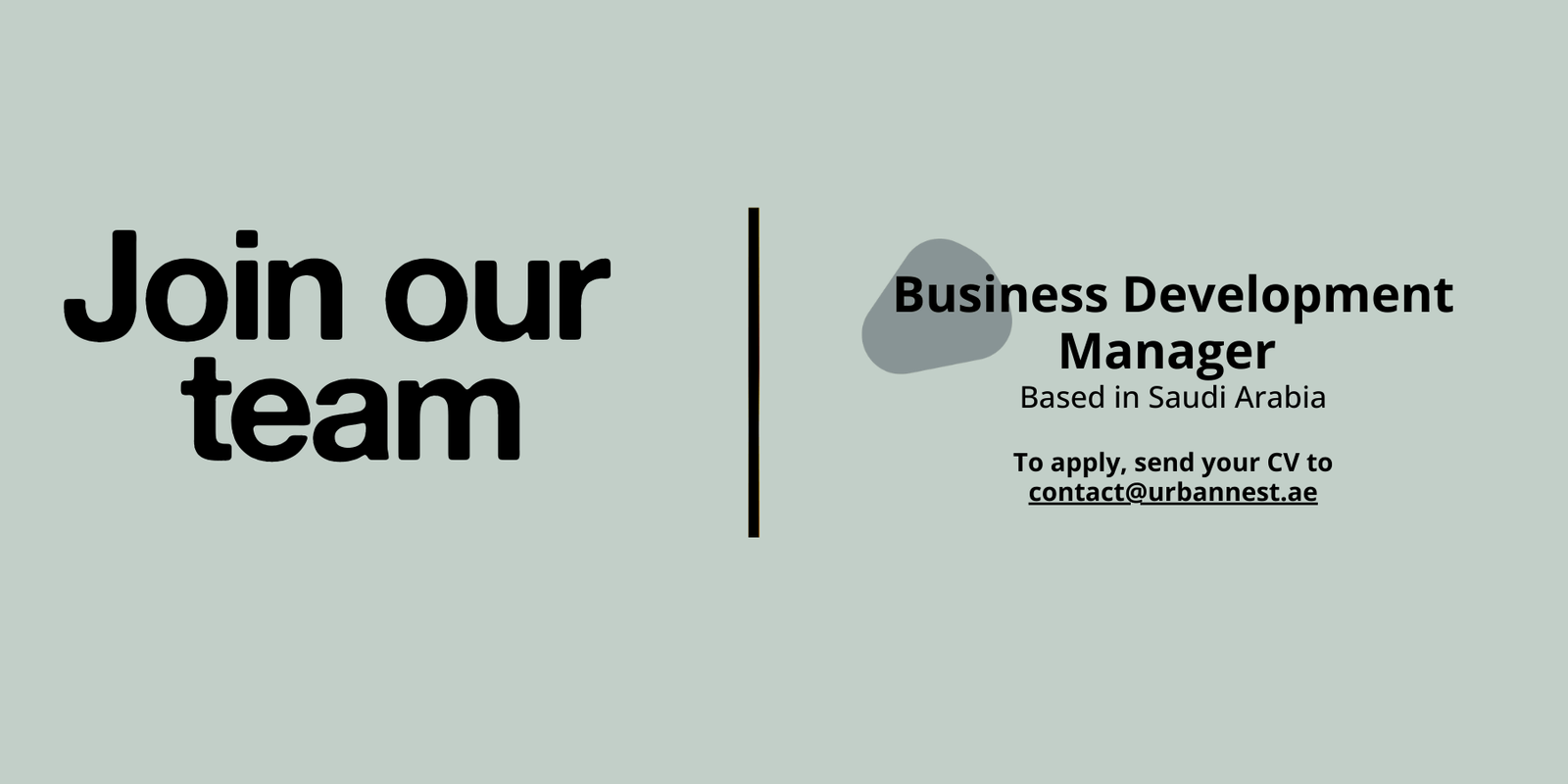 Business Development Manager | Saudi Arabia (full time) - Urban nest