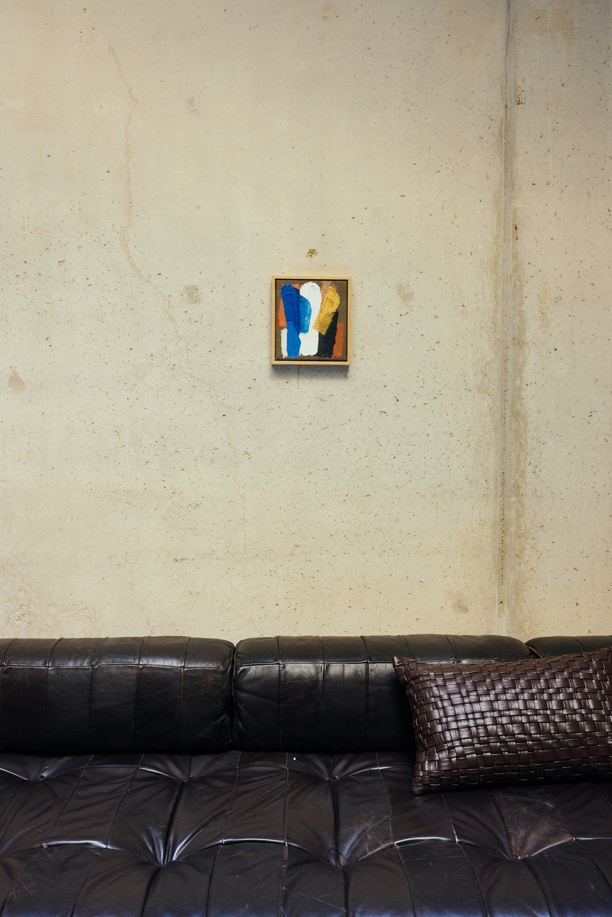 Framed artwork - moonlight strokes