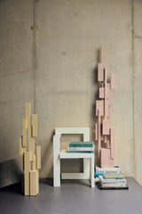 Skyscraper sculpture - cream