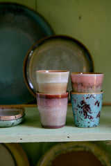 70s ceramics: ristretto mugs - futurisme (set of 4)