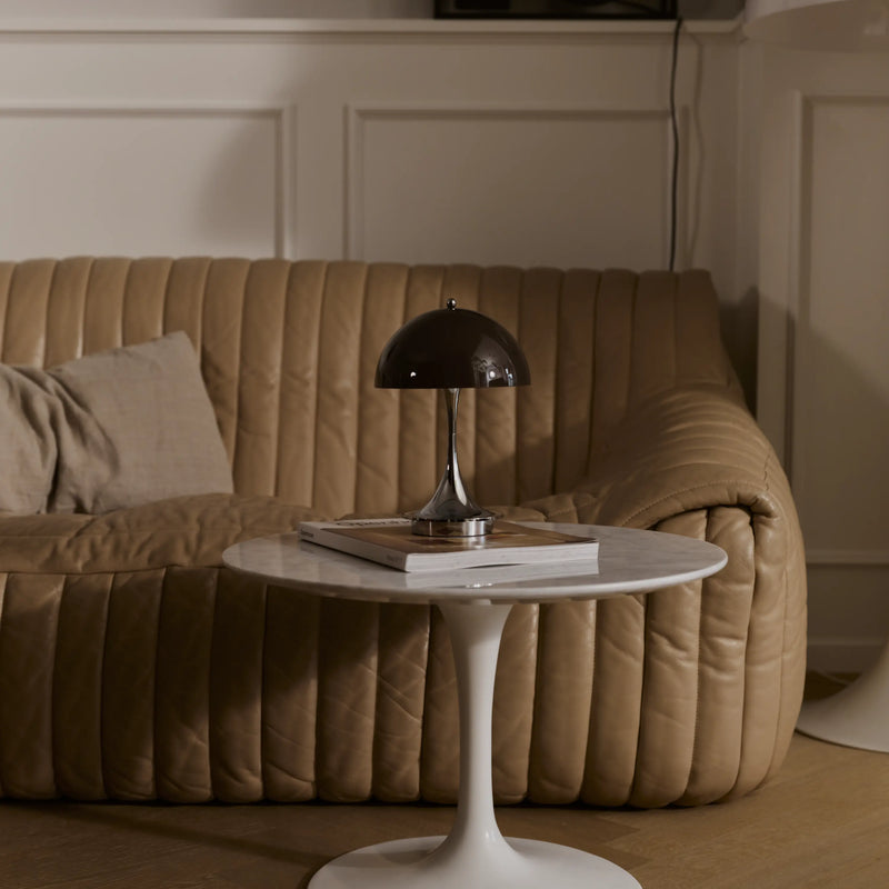Panthella 160 chrome portable lamp | The originals