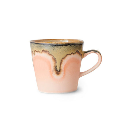 70s ceramics: americano mug blossom - Urban nest