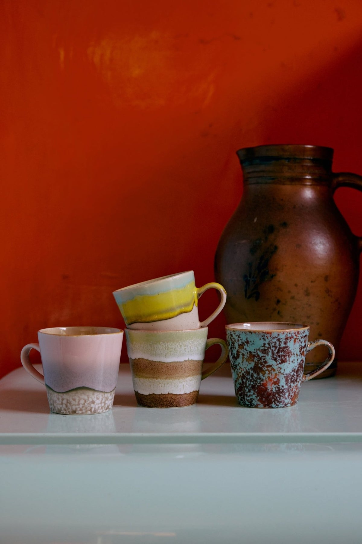 70s ceramics: americano mug umber - Urban nest