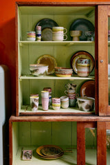 70s ceramics: café cups - deco (set of 4) - Urban nest