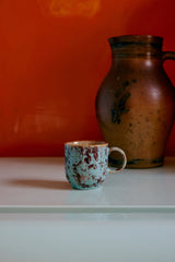 70s ceramics: café mugs abstract (set of 4) - Urban nest