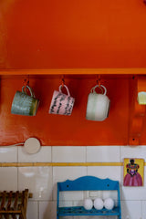70s ceramics: cappuccino mug, bubble - Urban nest