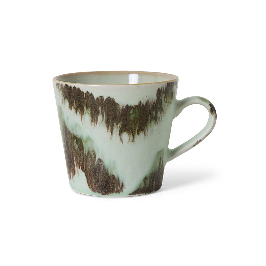 70s ceramics: cappuccino mug, tide - Urban nest