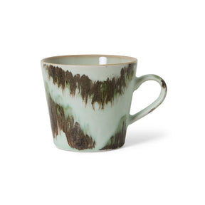 70s ceramics: cappuccino mug, tide - Urban nest