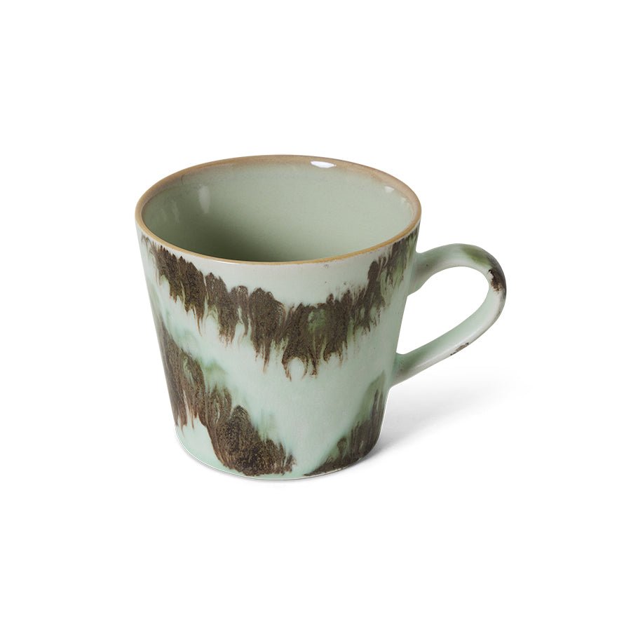 70s ceramics: cappuccino mug, tide - Urban nest