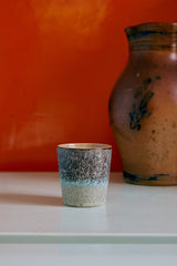 70s ceramics: coffee mugs - surreal (set of 6) - Urban nest