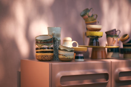 70s ceramics: dessert bowls harbour (set of 4) - Urban nest