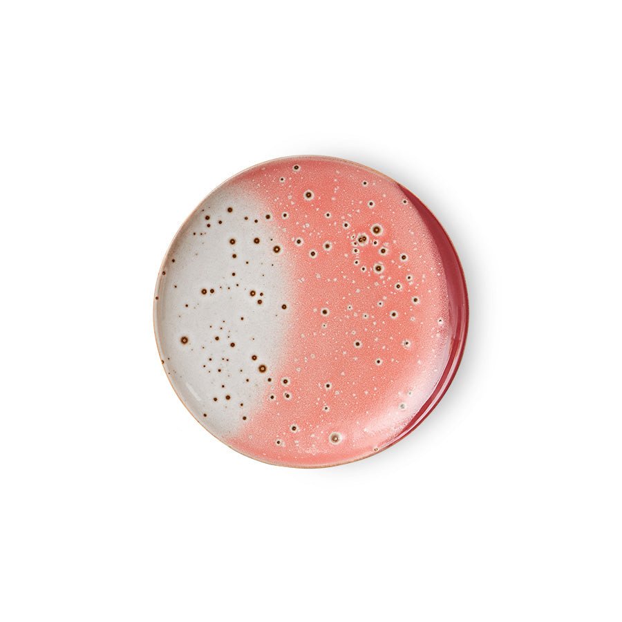 70s ceramics: dessert plates lychee (set of 2) - Urban nest