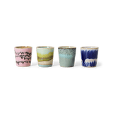 70s ceramics egg cups - vibrance (set of 4) - Urban nest