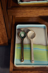70s ceramics: large tray, glint - Urban nest