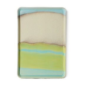 70s ceramics: large tray, glint - Urban nest