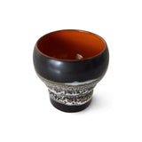 70s ceramics lungo mugs - basalt black (set of 2) - Urban nest