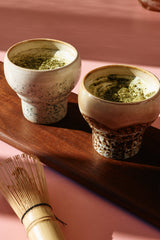 70s ceramics: lungo mugs coral (set of 2) - Urban nest