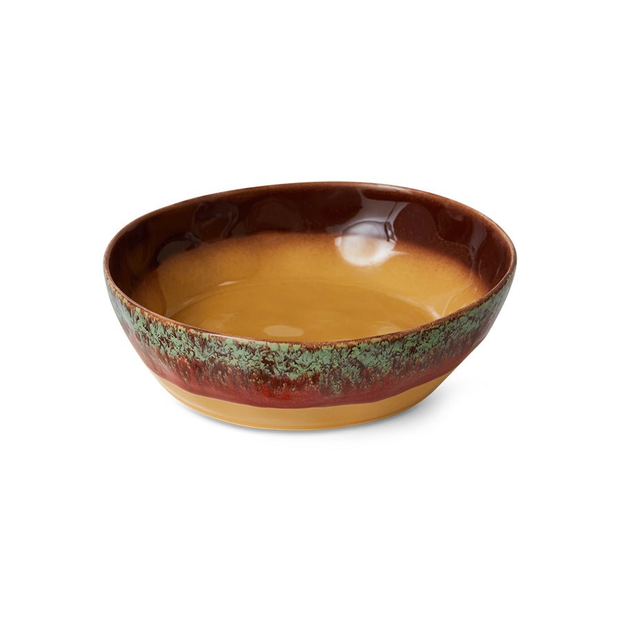 70s ceramics: pasta bowls cove (set of 2) - Urban nest