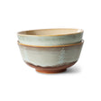 70s ceramics: ramen bowl verge, set of 2 - Urban nest