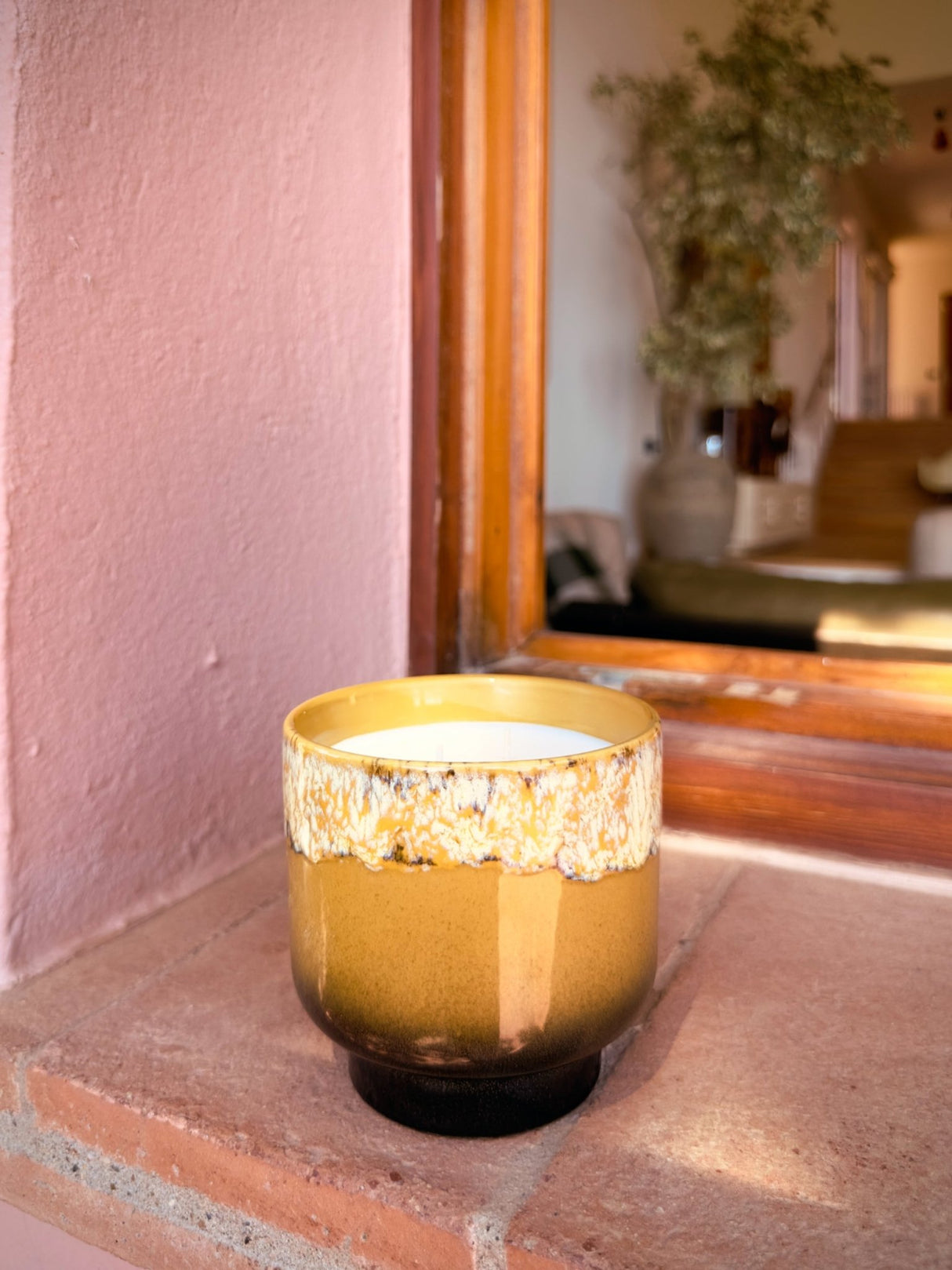 70s ceramics: scented candle - valencia - Urban nest