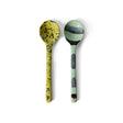 70s ceramics: serving spoons - mines (set of 2) - Urban nest