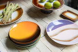 70s ceramics: side plates - valley (set of 2) - Urban Nest