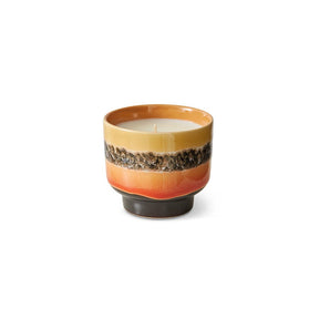 70s ceramics: small scented candle, Tulum - Urban nest