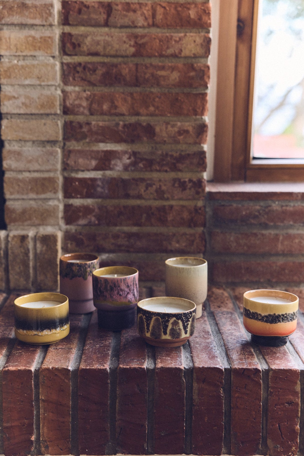 70s ceramics: small scented candle, Valencia - Urban nest
