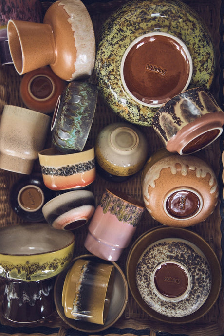 70s ceramics: small scented candle, Vancouver - Urban nest