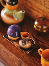 70s ceramics: small trays twenty four hours (set of 2) - Urban Nest